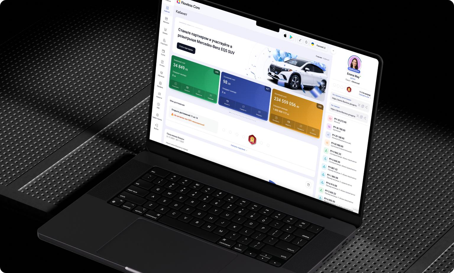 Sitio web para MLM. Tipos y características