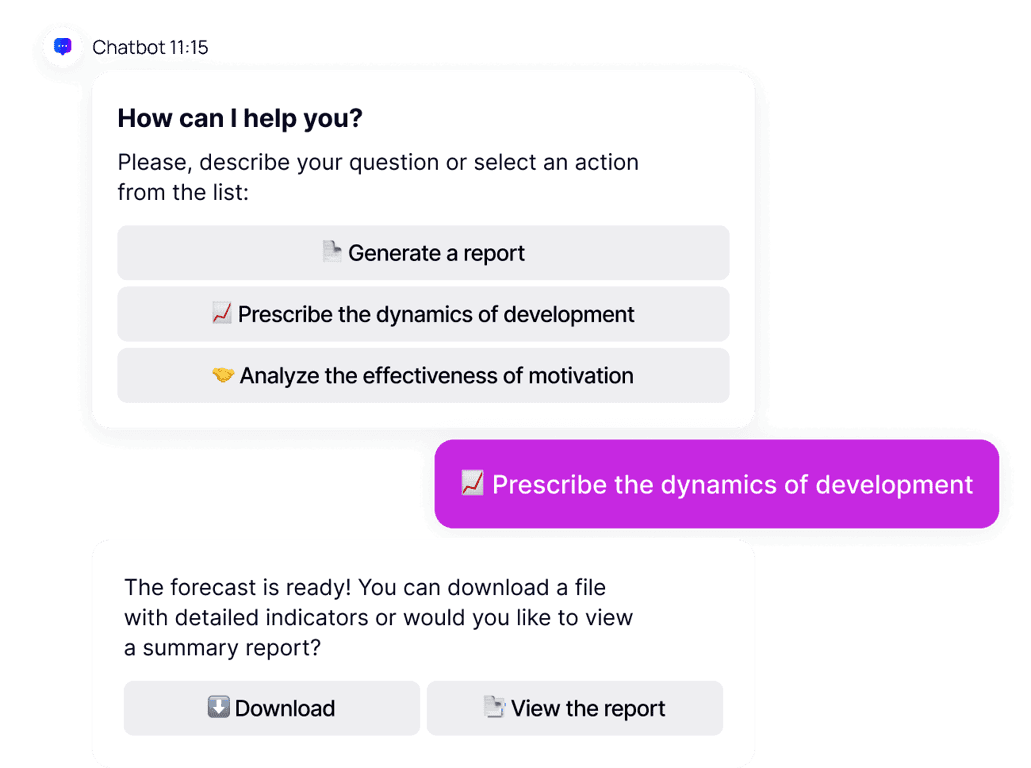 AI for effective operation of MLM project
