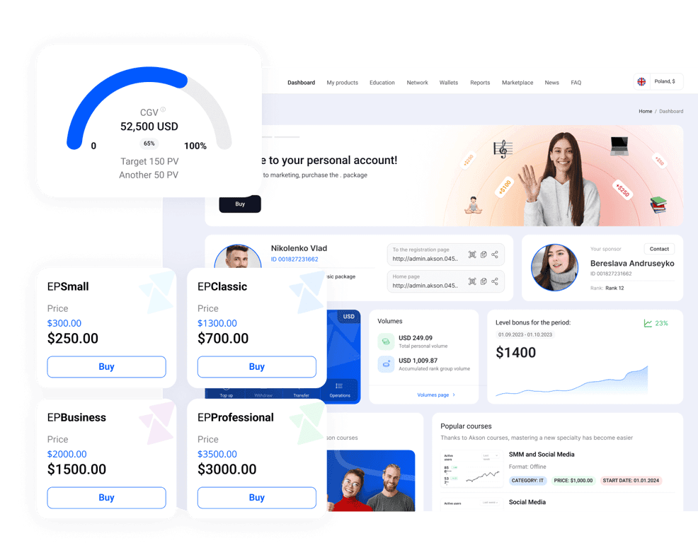New design of the project